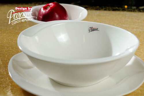 Esíčko polévkový talíř bílý 23 cm