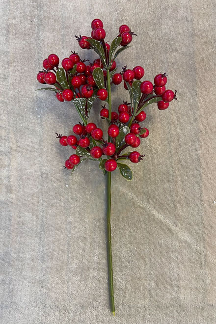 Bobulky červené 34 cm