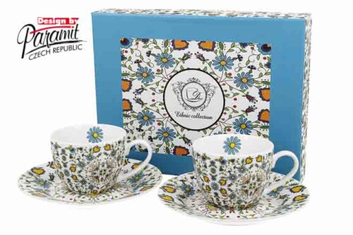 Kaszubski  šálek s podšálkem set 90 ml
