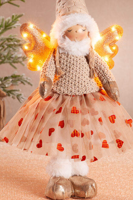 Panenka Ria béžová 43 cm