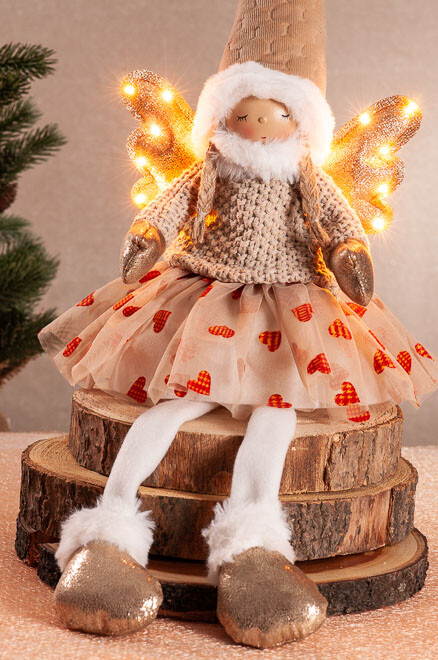 Panenka Ria béžová 53 cm